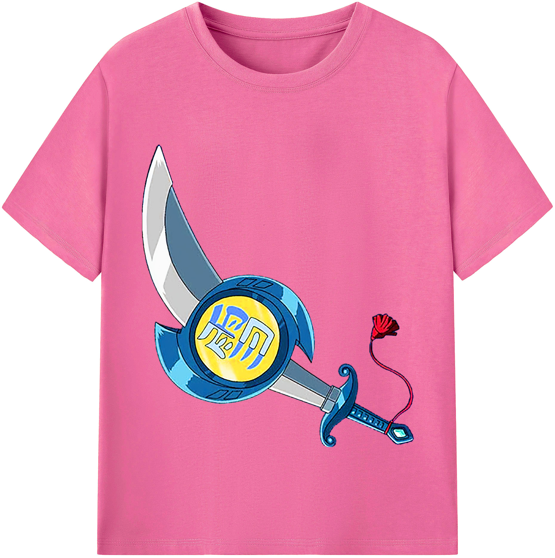 （画像用） 遊☆戯☆王 Yu-Gi-Oh! レディースカジュアルプリントTシャツ（綿100％）
